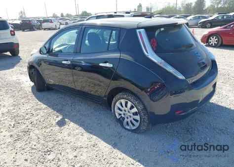 2017 Nissan Leaf S z USA, uszkodzony, nr VIN 1N4BZ0CP9HC309196